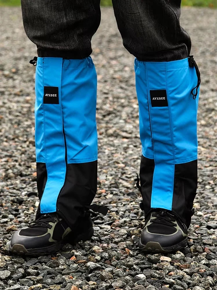 Durable Waterproof Leg Gaiters Hiking Hunting Camping Climb Boots Leggings Covers Outdoor Hunting Winter Snow Skiing Leg Warmers