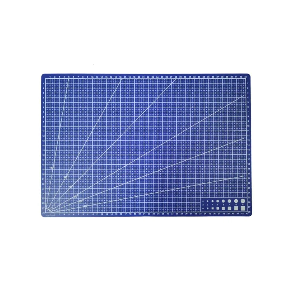 Process Anti Cutting Double-Sided Carving A3 Cutting Pad PVC Table Pad Leather Student DIY Process Self-Healing Pad 45×30x0.09cm