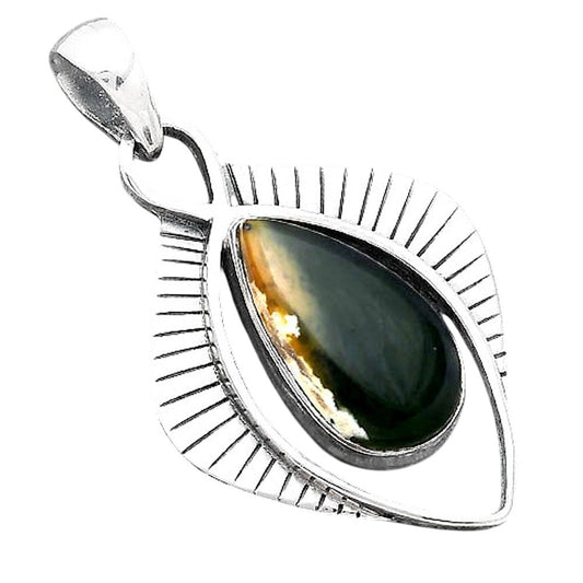Natural Chrome Chalcedony Pendant P-1402 SDP156651