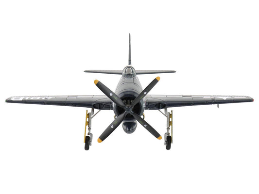 Grumman F8F-2P Bearcats Fighter Aircraft "121714 Duxford (Restored Plane)" (2014) United States Navy "SkyMax Flying Heroes" 1/72 Diecast Model by Hobby Master