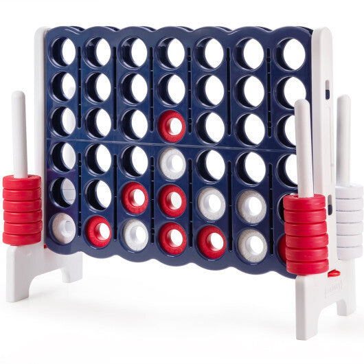 4 in A Row 4-to-Score Giant Jumbo Game Set for Family Party Holiday