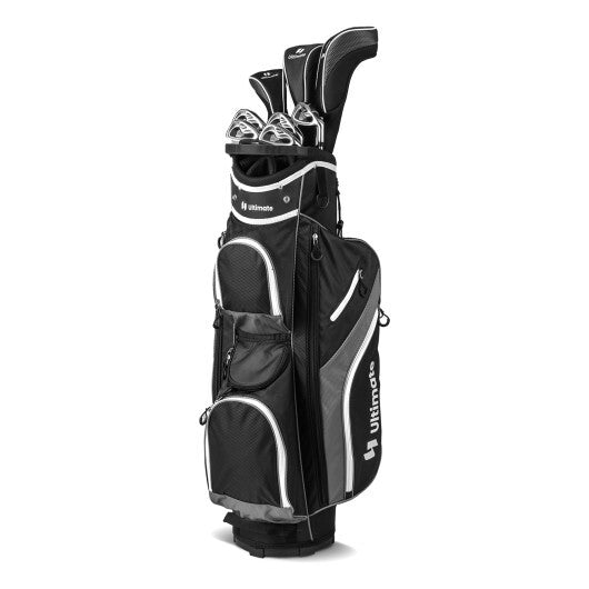 Golf Cart Bag with 14 Way Top Dividers-Blue