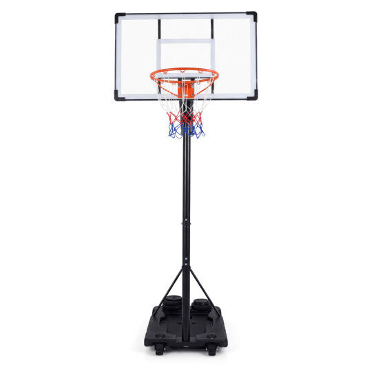 10 Feet Portable Basketball Hoop Outdoor for Adults