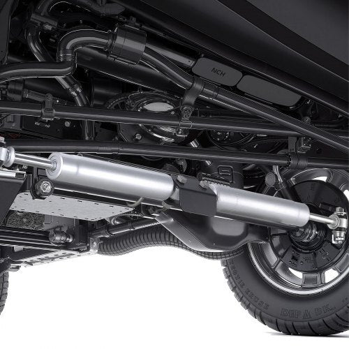Dual Steering Stabilizer, for 2007-2018 Jeep Wrangler JK, Dual Steering Stabilizer Kit Fits with 2 Inches of Suspension Lift or Higher, Enhanced Control & Reduced Vibration, Easy Installation