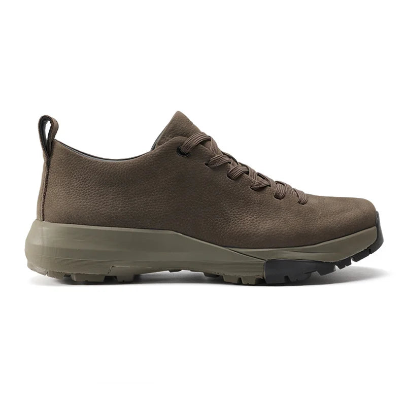 Men Sports Running Shoes Outdoor Walking Soft Casual Sneakers Fashion Designer Genuine Leather Sneaker Waterproof Shoes Men