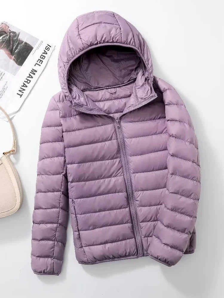 NewBang Brand Women's Down Jackets 90% Ultra Light Duck Down Women Lightweight Coat Hooded Female Windbreaker Parka Plus Coats