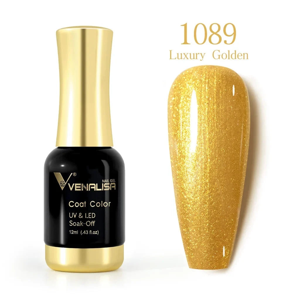 VENALISA Nail Gel Varnish TPO FREE Soak Off UV LED Organic Odorless Enamels Nail Art Colors 12ml 120Colors UV Gel Nail Polish