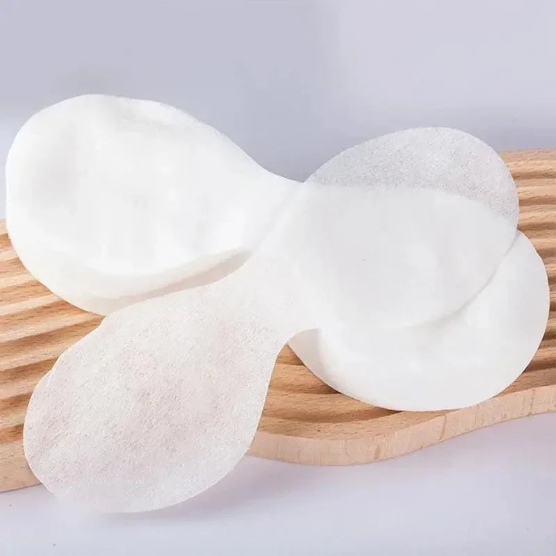 1000/500pcs Cotton Eye Mask Paper Disposable DIY Natural Cotton Eye Paper Essential Product Ultrathin Eye Pads Skin Care Tools