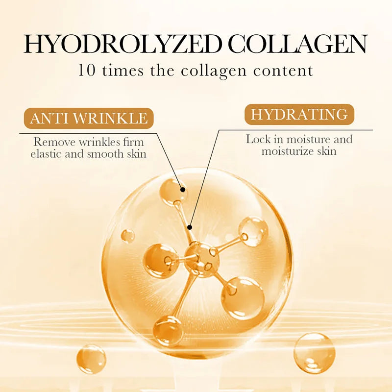 SADOER Collagen Facial Cream Face Moisturizing Gel Repair Brightening Firming Facial Creams Beauty Skin Care Products for Face