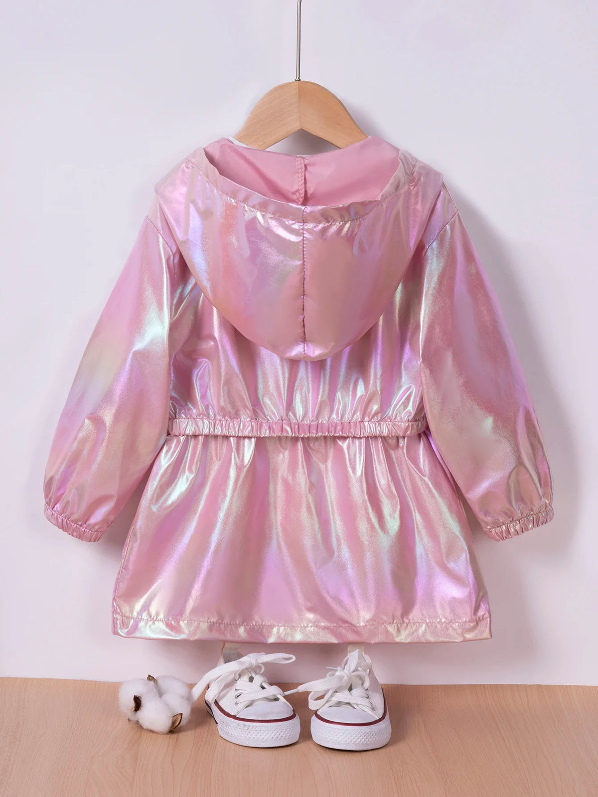 Girl's Spring and Autumn Children's Light and Thin Breathable Zipper Coat Jacket for Boys and Girls Fashion Thin Jacket