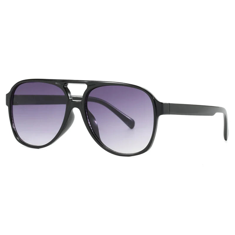 Protective Glasses Fashion Large Frame Square Women Sunglasses Colorful Lens Gradient Sun Glasses Outdoor Casual Eyewear UV400