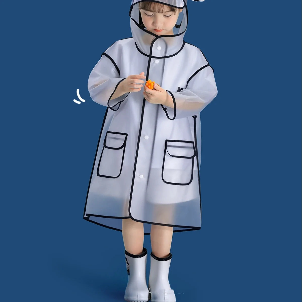 Special Raincoats for School Students Boys And Girls Waterproof Outdoor Rain Jackets  Protective Coats