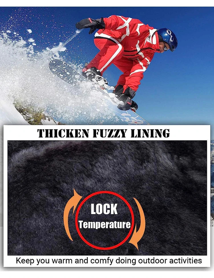 Men's Winter Parkas Outdoor Jacket Thicken Fleece Warm Waterproof Windbreaker Ski Jackets Climb Men Thick Coat Hot Sale