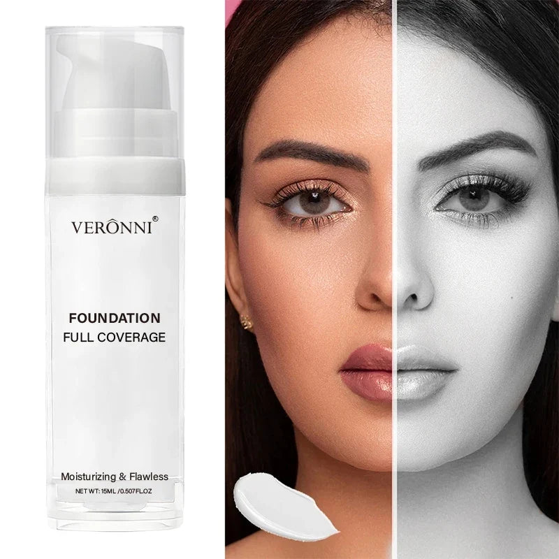White Liquid Foundation,Long-lasting concealer Mixable Pure White Foundation Adjuster Lighten & Brighten Parties & Events Makeup