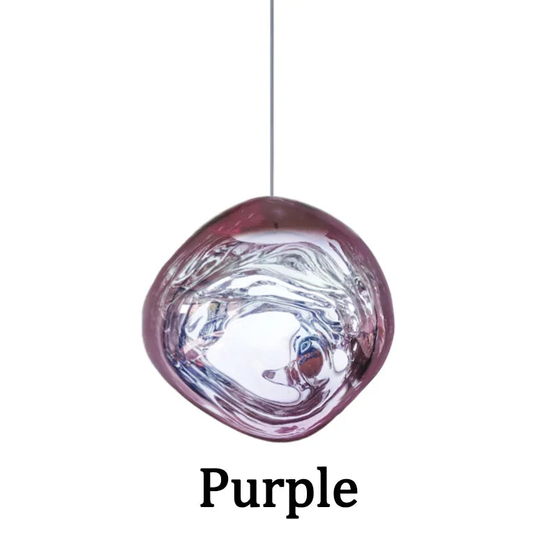 Modern Lava LED Chandeliers PVC Lighting Living Room Deco Hanging Lamp Kitchen Light Fixtures Indoor Home Chandelier Lighting