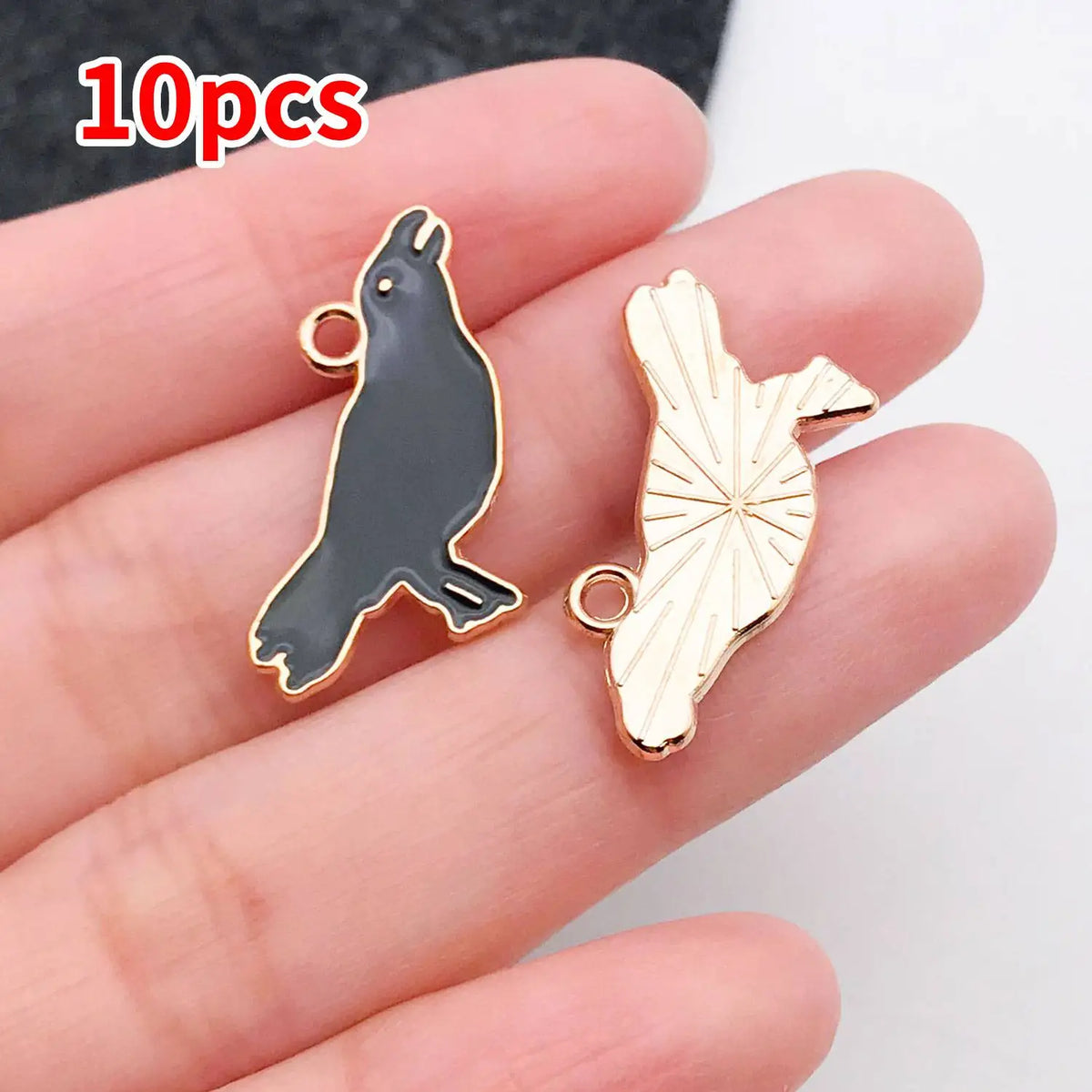 Mix 10/20 pcs of Alloy Enamel Halloween Charms Pendants, Suitable for DIY Necklace, Earring, Keychain Jewelry Making Accessory.