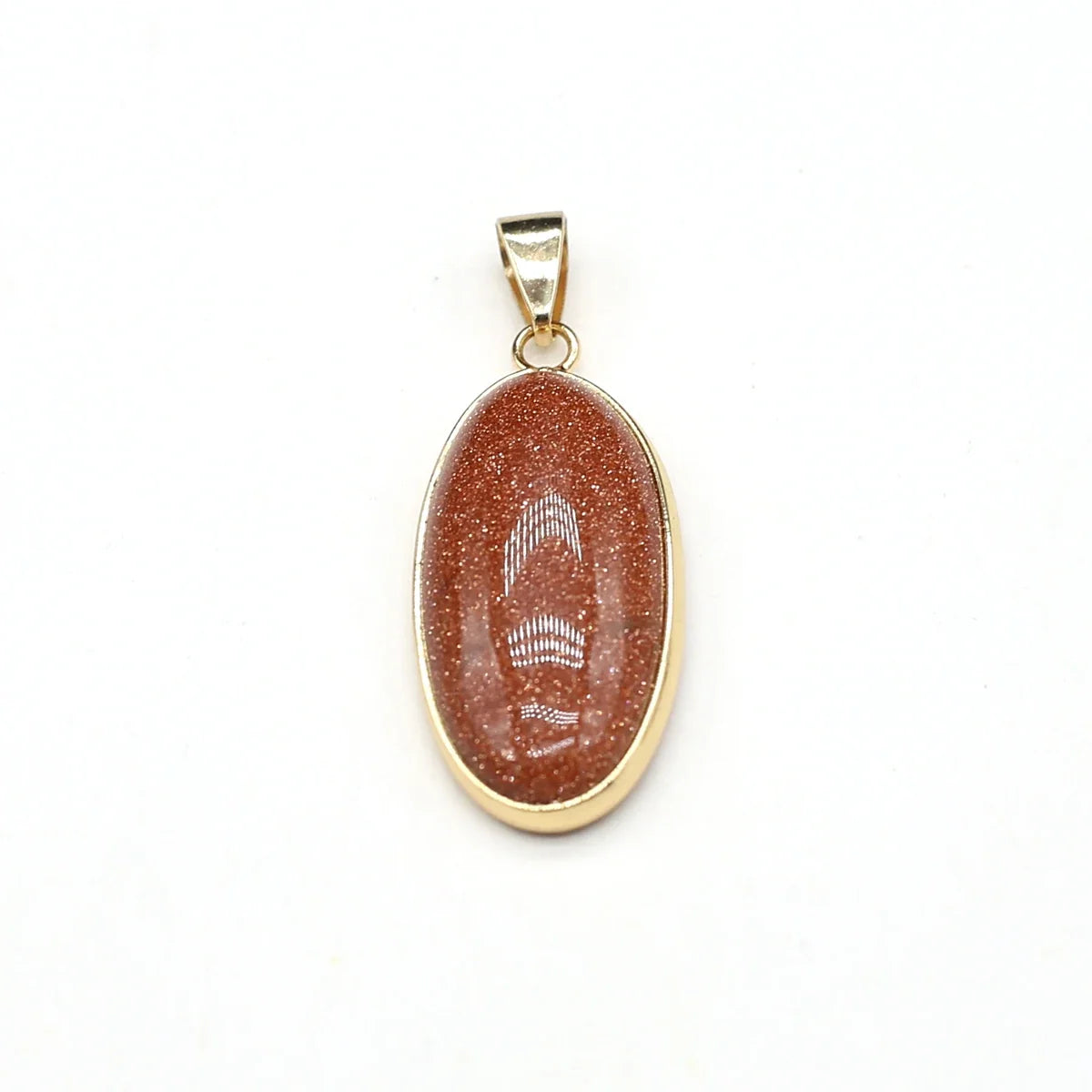 Natural Stone Pendants Grey Agate Unakite Tiger Eye Cabochon Beads Pendant for Jewelry Making DIY Charms Necklace Accessories