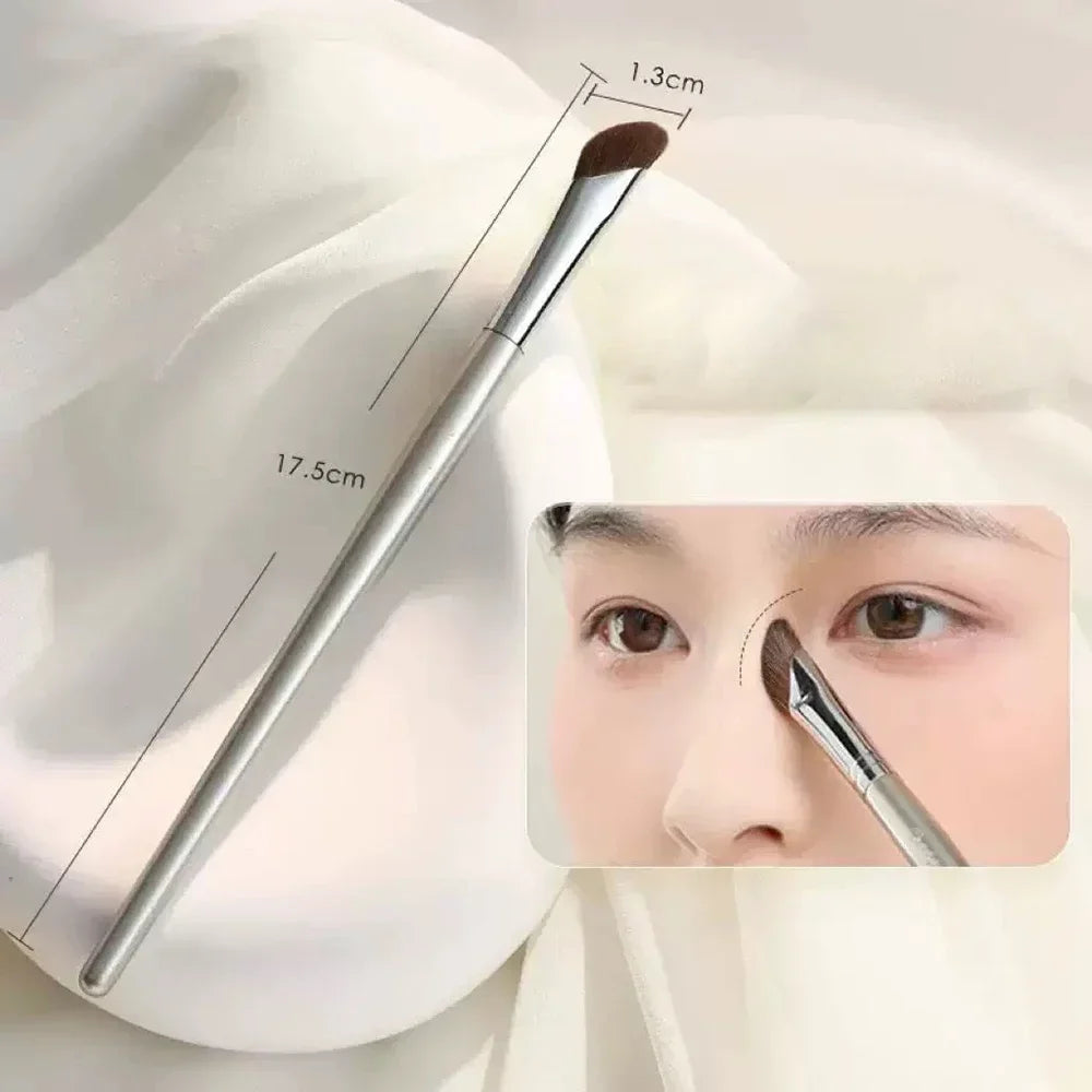 Upgraded Crescent Design Foundation Makeup Brush Ultra-thin Smooth Application Liquid Mask Spatula Makeup Brushes Beauty Tools