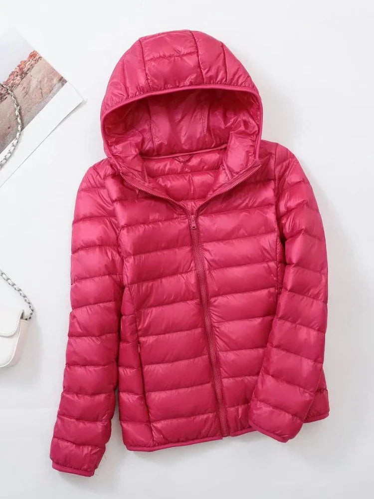 NewBang Brand Women's Down Jackets 90% Ultra Light Duck Down Women Lightweight Coat Hooded Female Windbreaker Parka Plus Coats