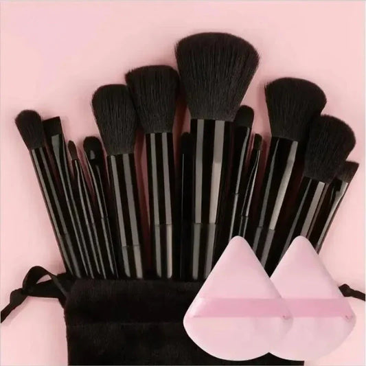 Professional Makeup Brush Set - Soft Fluffy Cosmetic Brushes for Foundation, Powder, Eyeshadow & Blending , Beauty Tools