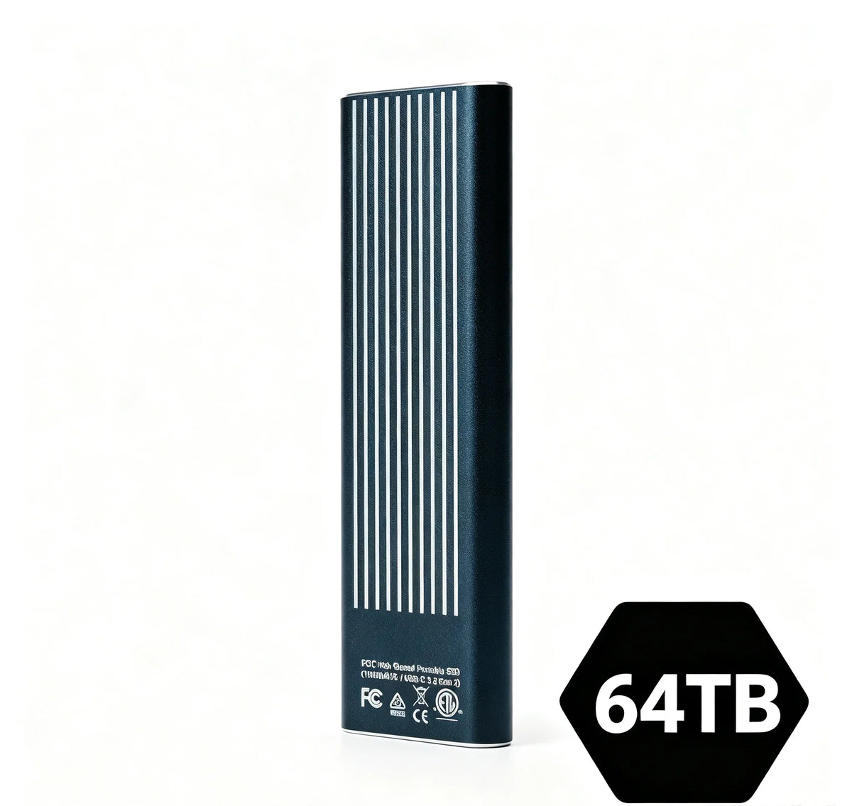 Portable External SSD USB3.2, High Speed 1TB-16TB Solid State Drive, Lightweight Pocket Design for Laptop, Desktop, Mac & Phone