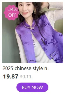 2026 spring new chinese new style plate buckle waistcoat jacket jacquard stand collar sleeveless retro women cheongsam waistcoat