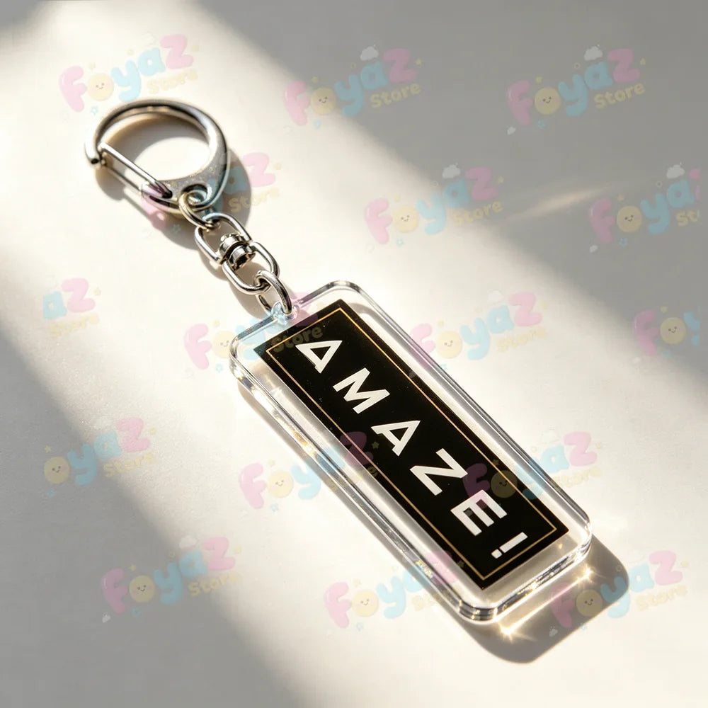 Rocky Amaze Amaze Keychains for Accessories Bag Charm Project Hail Mary Mission Crest Keyrings Jewelry Fans Gifts