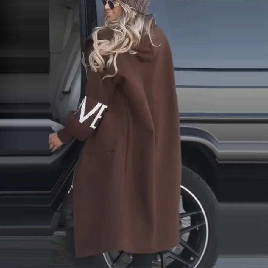 Spring Women Parka Jacket Coat Long White Hoodie Thick Warm Coats Female Spring New Elegant Casual Trendy Ladies Clothes