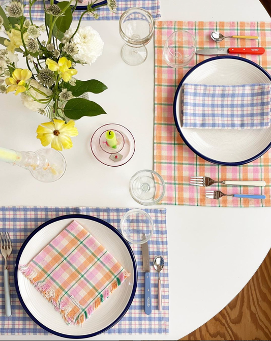Marguerite Plaid Placemat