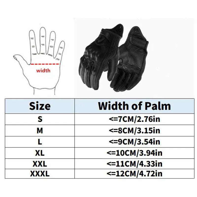 S-XXXL Motorcycle Gloves Goatskin Leather Men Women Moto Glove Electric Bike Luvas Da Motocicleta Os Carros Eletricos Sale