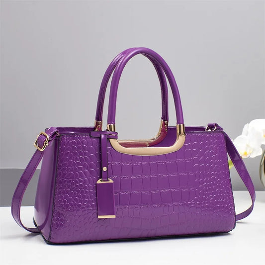 Fashion and Western Style Women's Shoulder Bag Matching Color Portable Women's Bag Bags for Women New Luxury Handbags