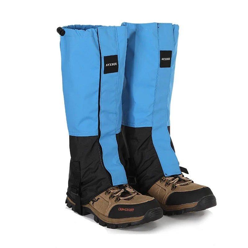 Durable Waterproof Leg Gaiters Hiking Hunting Camping Climb Boots Leggings Covers Outdoor Hunting Winter Snow Skiing Leg Warmers