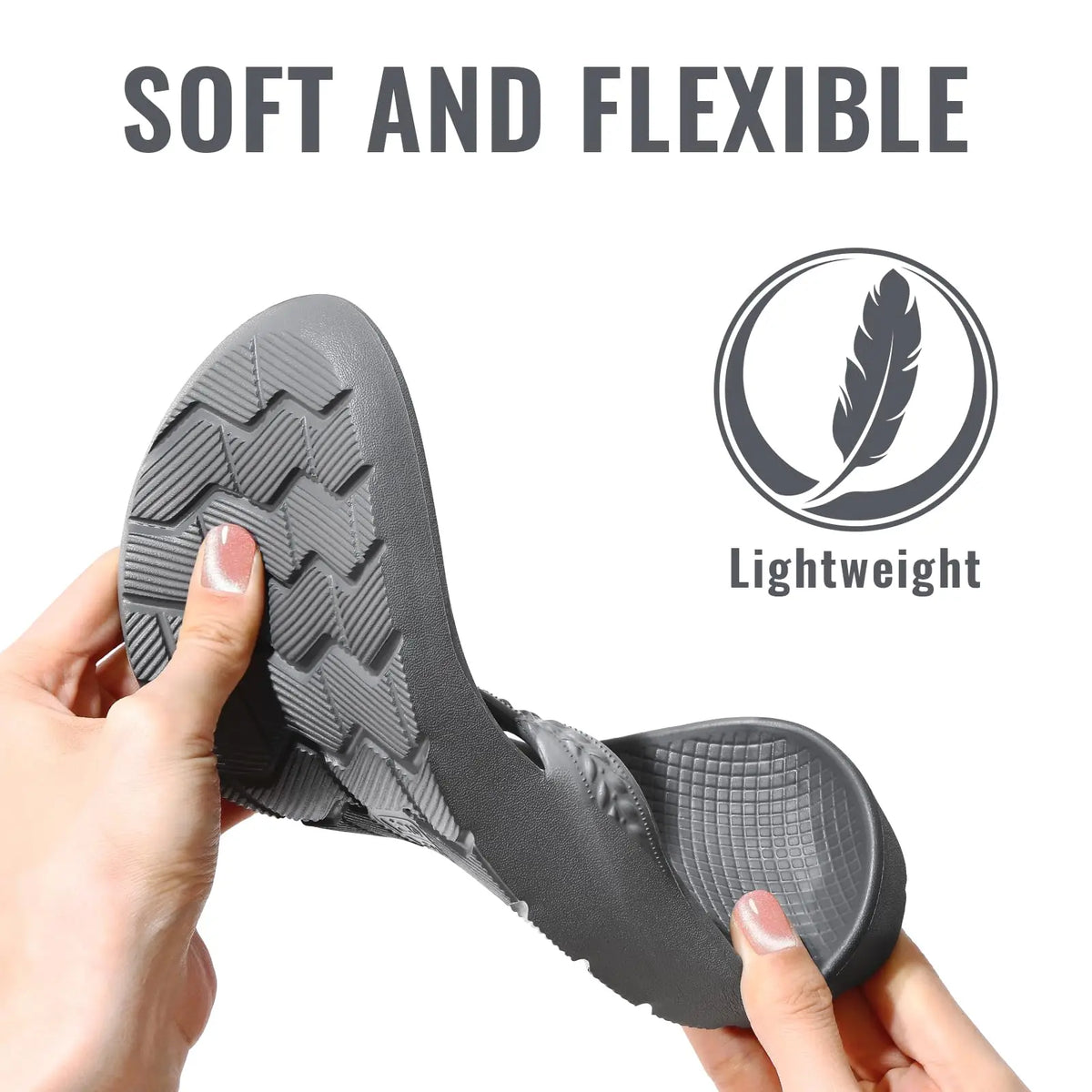 CRACOMIN New Women's Flip Flops Orthopedic Slippers With Arch Support Unisex House Sandals Summer Outdoor Non-slip Beach Slides