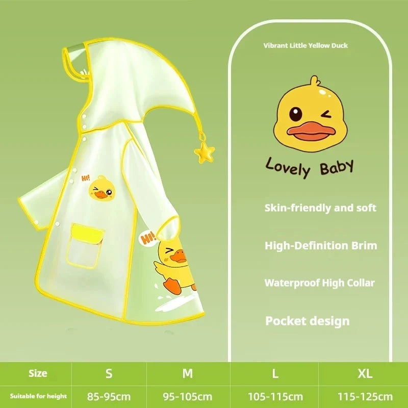 Special Raincoats for School Students Boys And Girls Waterproof Outdoor Rain Jackets  Protective Coats