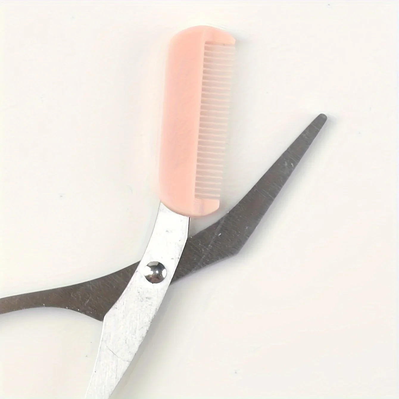 Eyebrow Razor Scissor  Stainless Steel Safe Anti-scratch Trimmer for Beginners Crescent Sharp Beauty Tool Multi-color