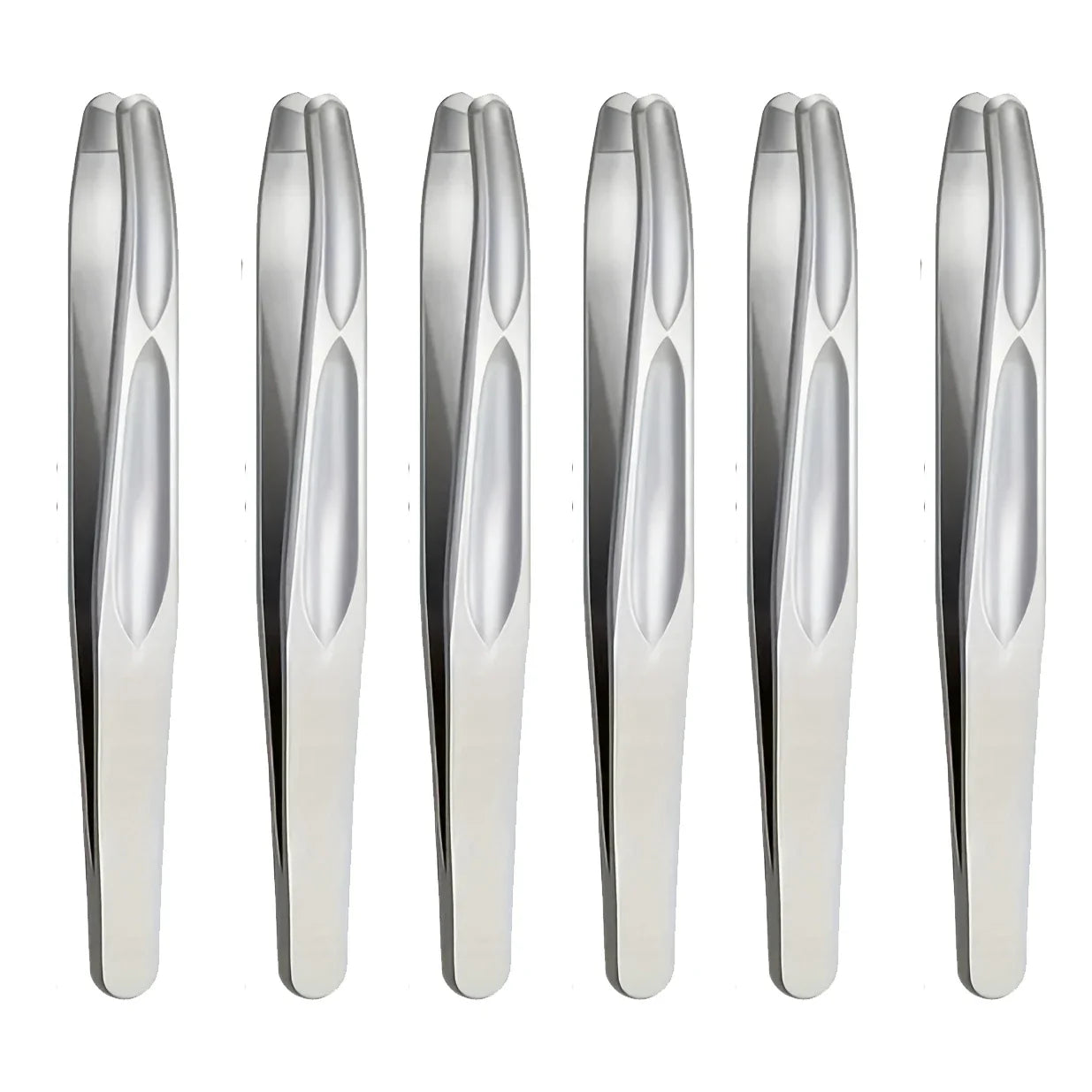 Stainless Steel Round Head Tweezers Eyebrow Tweezers Hair Removal Tweezers Suitable for Men and Woman Gifts