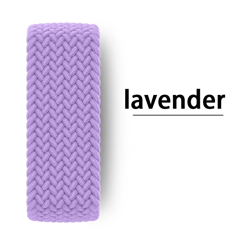 Braided Solo Loop For Apple watch Band 46mm 44mm 45mm 42mm 40mm 41mm Bracelet correa iwatch Series Ultra 2 11 10 9 SE 8 7 Strap