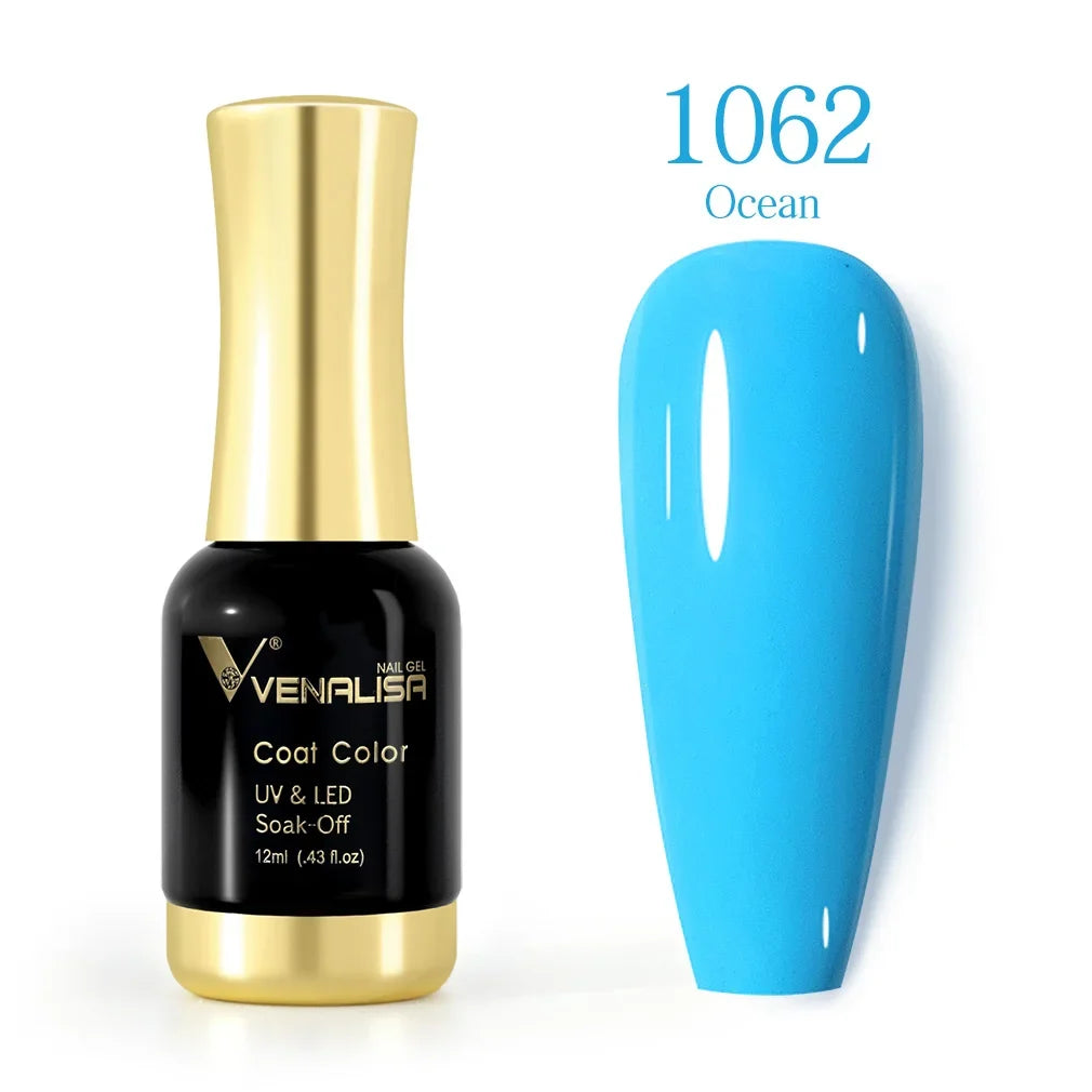 VENALISA Nail Gel Varnish TPO FREE Soak Off UV LED Organic Odorless Enamels Nail Art Colors 12ml 120Colors UV Gel Nail Polish