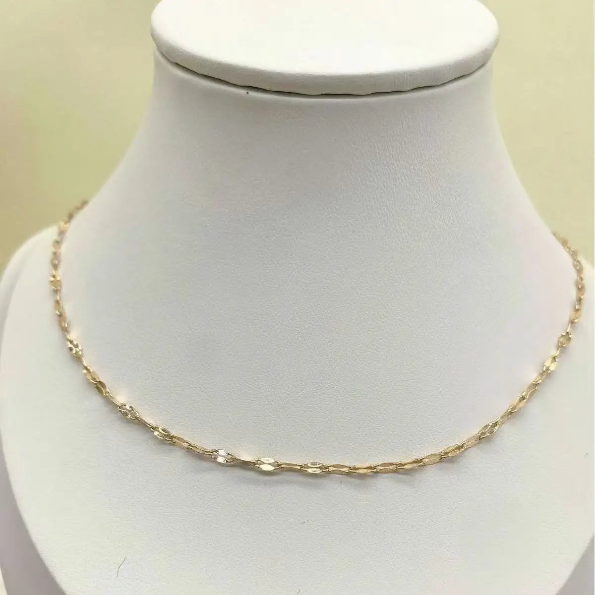 1PCS45+5cm fashionable and simple loose O-shaped collarbone chain necklace, suitable for single or stacked wearing, can be DIY