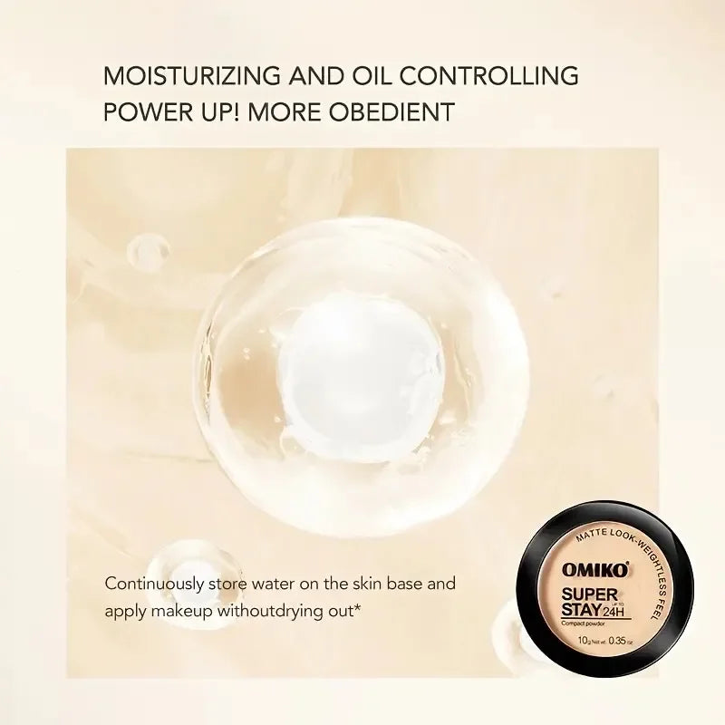 Loose Powder 3Colors Face Pressed Powder Long Lasting Oil Control Makeup Mineral Powder Natural Concealer Contour Face Cosmetics
