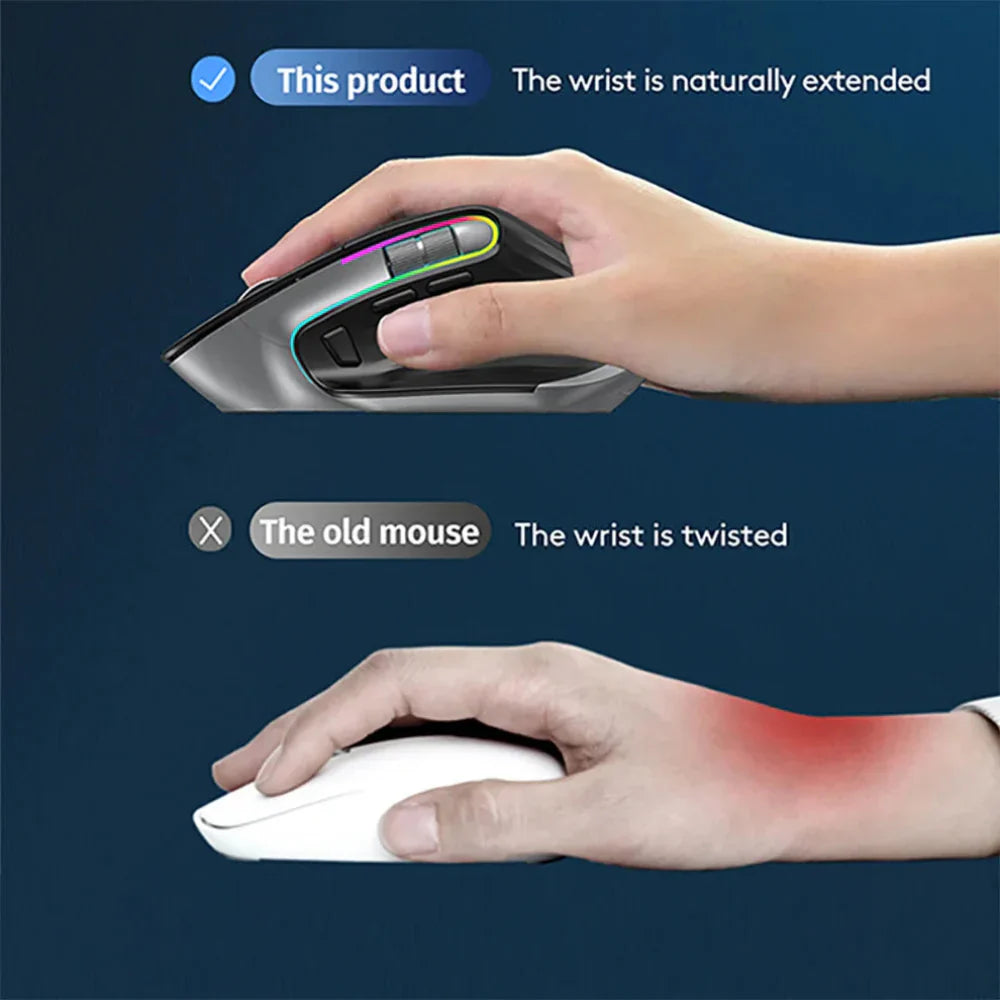 Dragon Dual Mode Bluetooth 2.4Ghz Wireless Gaming Mouse