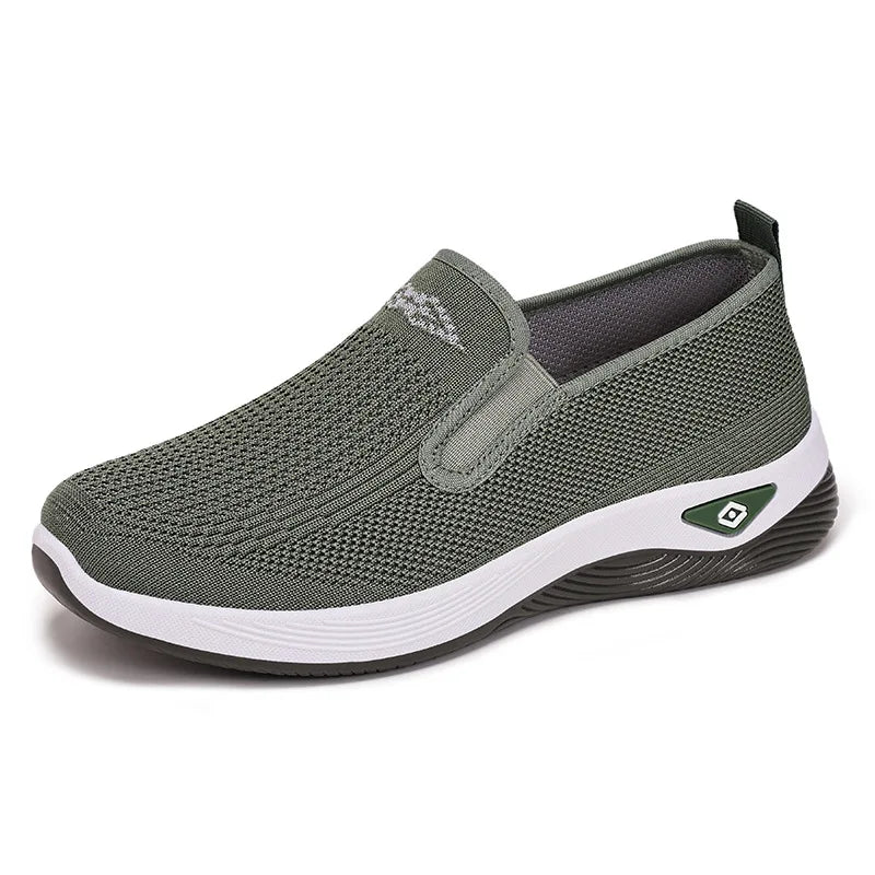 Women's Shoes Spring and Autumn New Mesh Breathable Casual Shoes Outdoor Lightweight Non-slip Wedge Heel Thick-soled Sneakers