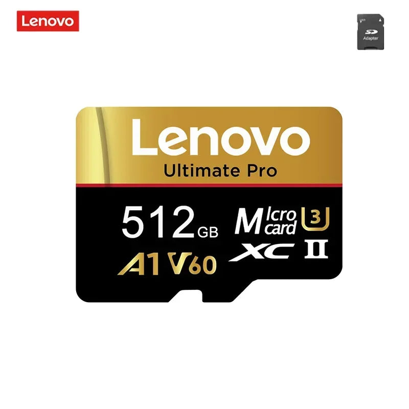 Lenovo 1TB Memory Card Stable Performance for Camera Surveillance Devices High Speed Micro TF SD Memory Card 512GB 256GB 128GB