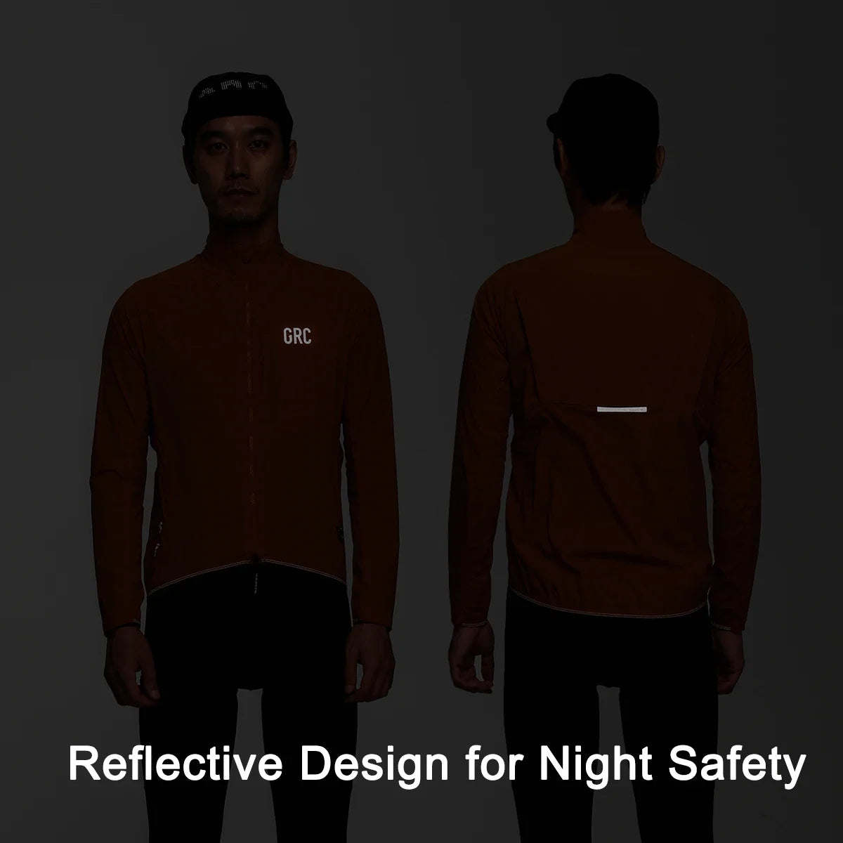 GRC Cycling Apparel Unisex Tech All Seasons Cycling Jacket for Year Round Riding