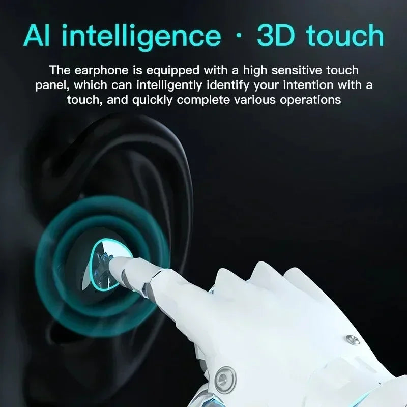Original M10 Wireless Bluetooth Earpods Noise Canceling Headphones with Mic Stereo Sound Gamer Speaker for Sports