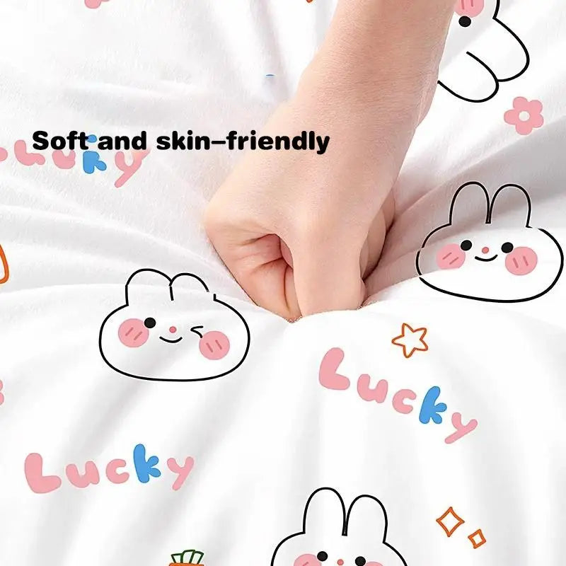 Waterproof Disposable 4 Piece Bedding Set Nonwoven Extra Thick Sheets Duvet Pillow Cover for Hotels Clinic Travel UseHot Sale