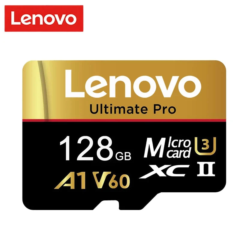Lenovo SD Memory Card 128GB 256GB 512GB 1TB Micro SD Card V60 U3 Flash Cards TF Card Memory Microsd For Insta360 DJI Drone