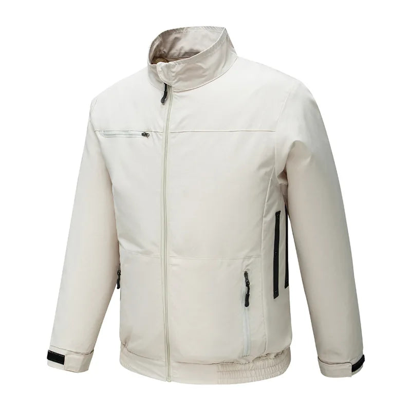Cooling Air Conditioning Clothes with Fan Outdoor Charging Summer Cooling Welding Labor Overalls Men