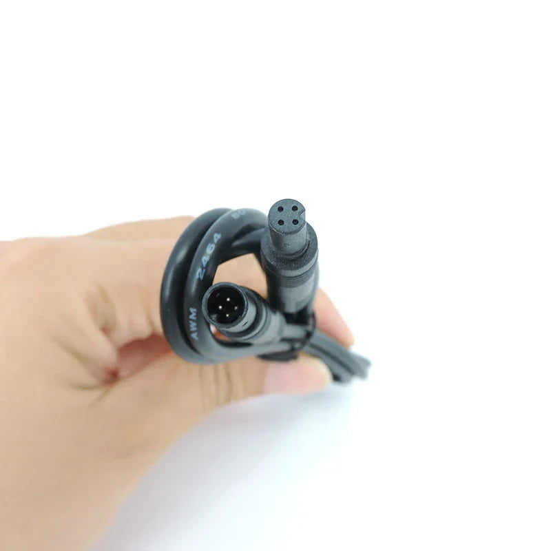 4pin 5pin 6pin Male to Female Cord Car Vehicle DVR Camera Extension connector Cables HD Monitor Rear View Camera Wire