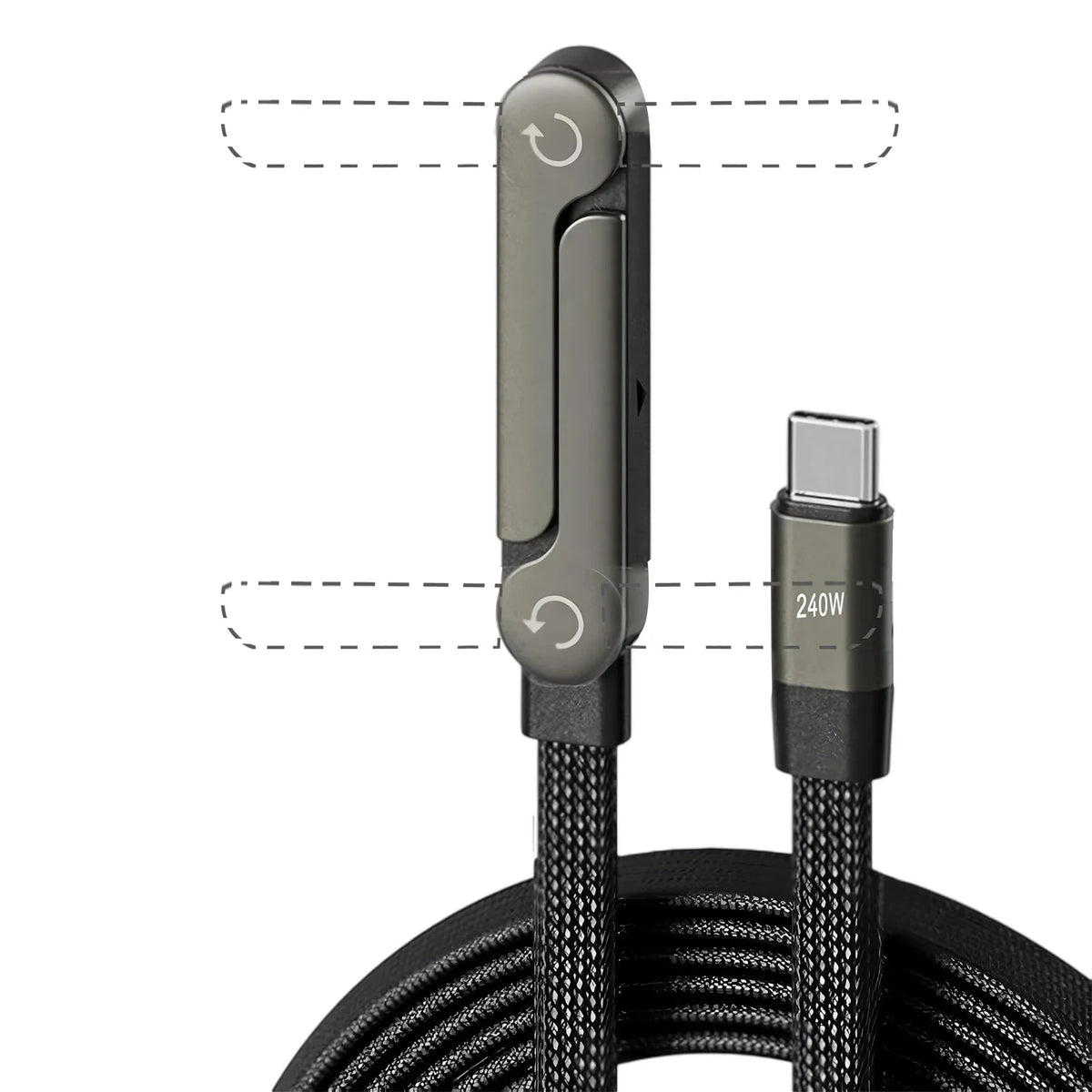 USB Type C Flat Phone Charger Fast Charging Cable C Kick Cable Stand Invisible Support Foldable Holder Charge Bracket For iPhone